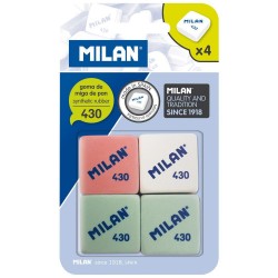 011 - Pack de 4 gomas Milan